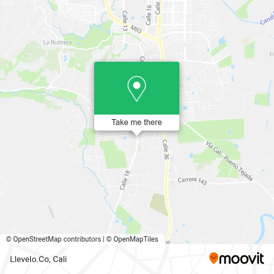 Llevelo.Co map