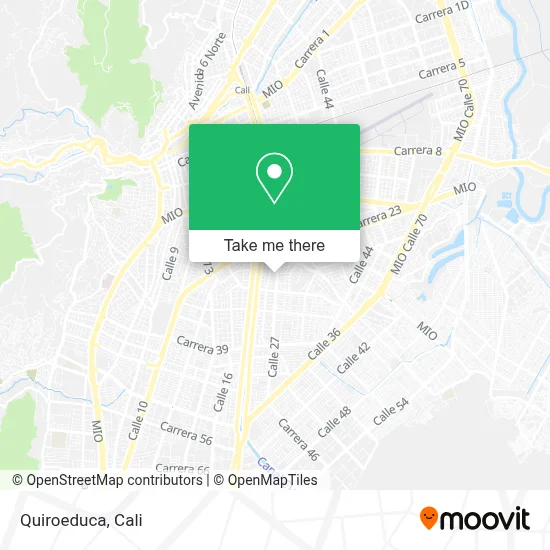Quiroeduca map