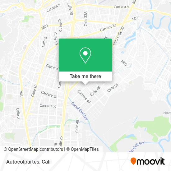 Autocolpartes map