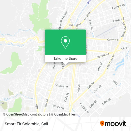 Smart Fit Colombia map