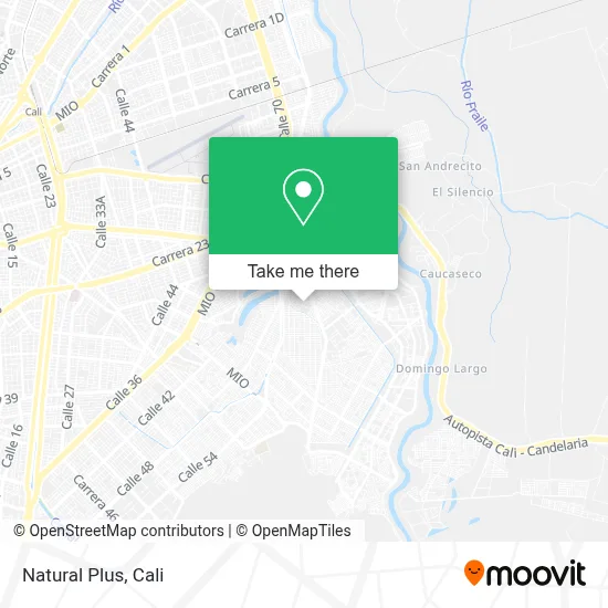 Natural Plus map