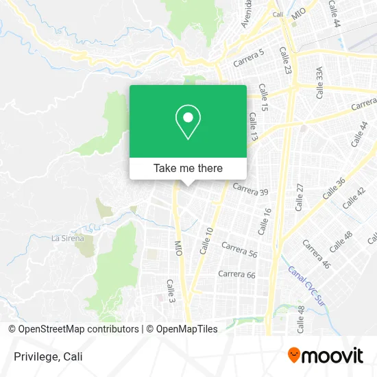 Privilege map