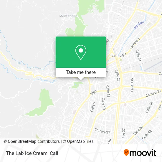 The Lab Ice Cream map