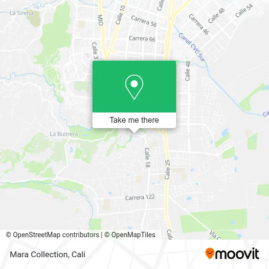 Mara Collection map