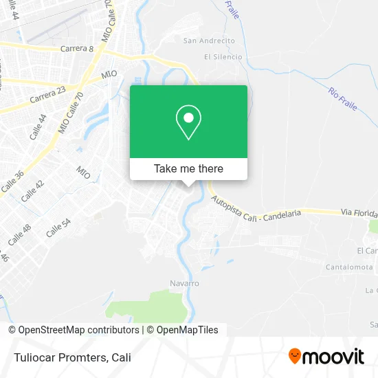 Tuliocar Promters map