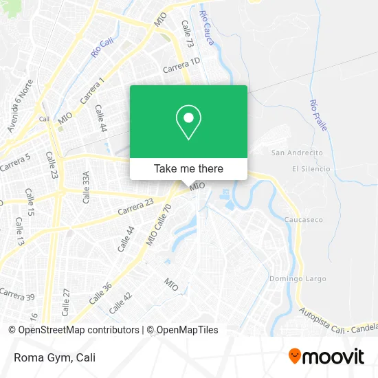 Roma Gym map
