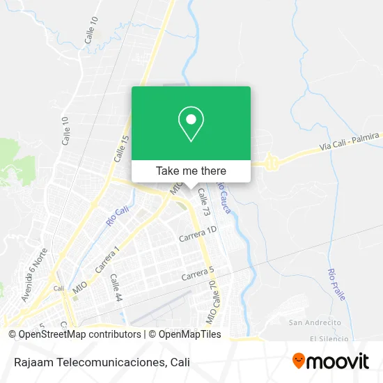 Rajaam Telecomunicaciones map