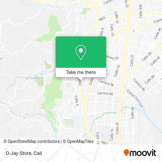 D-Jay Store map