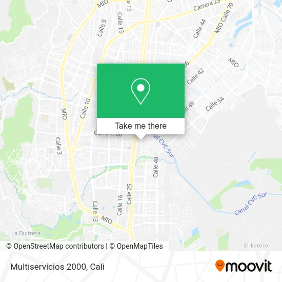 Multiservicios 2000 map