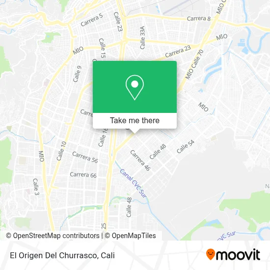 El Origen Del Churrasco map