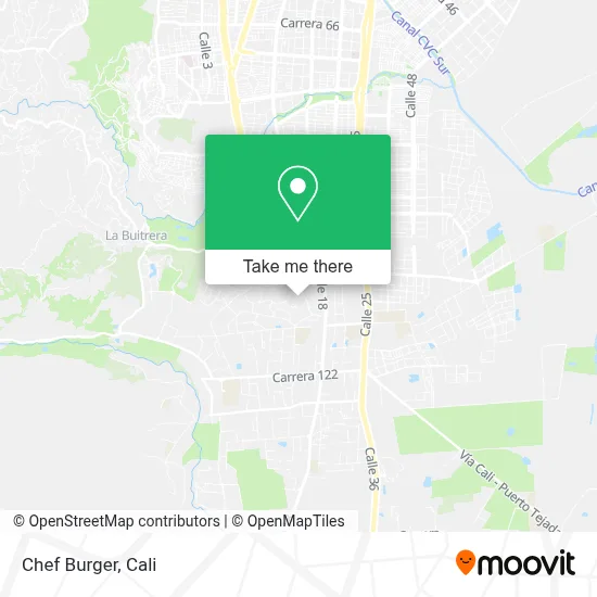 Chef Burger map