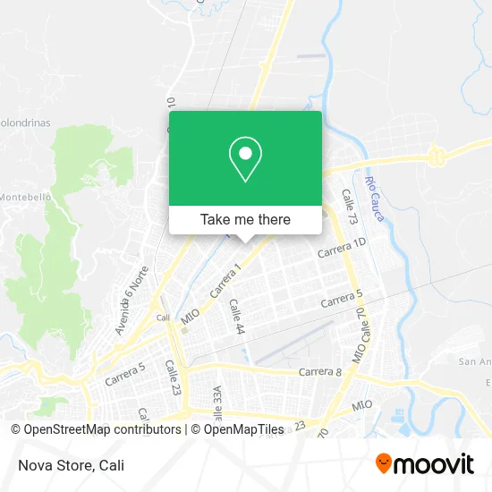 Nova Store map