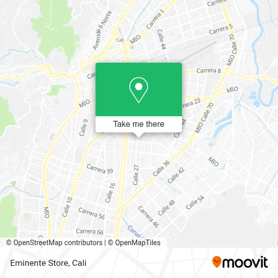 Eminente Store map