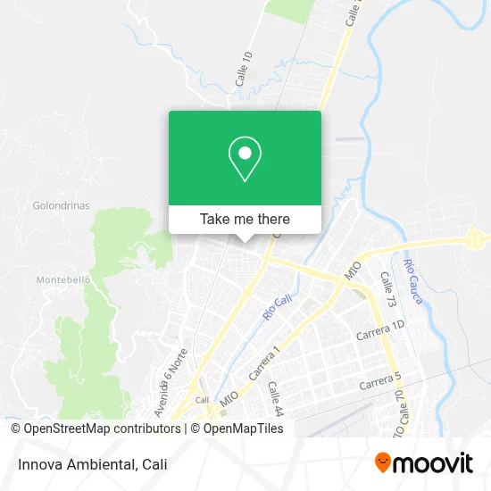 Innova Ambiental map