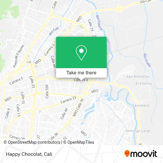 Happy Chocolat map