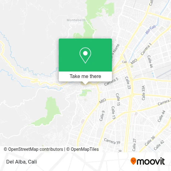 Del Alba map
