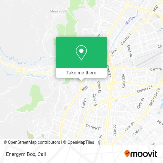 Energym Box map