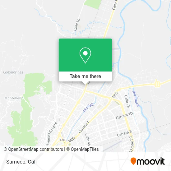 Sameco map
