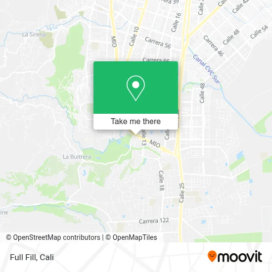 Full Fill map