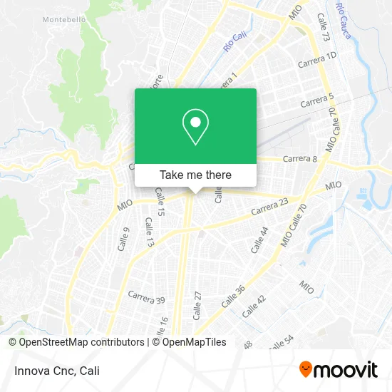 Innova Cnc map