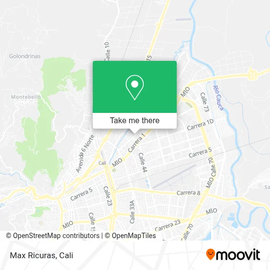 Max Ricuras map