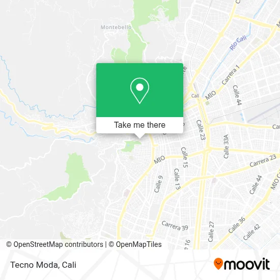 Tecno Moda map