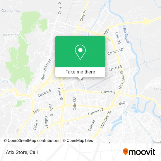 Atix Store map