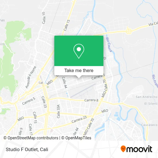 Studio F Outlet map