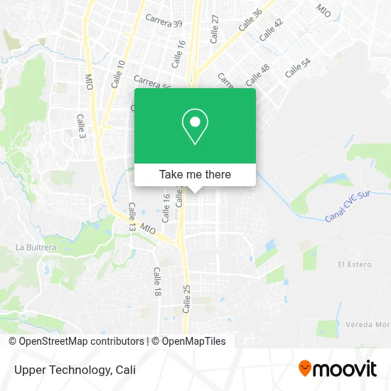 Upper Technology map