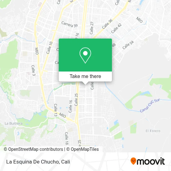 La Esquina De Chucho map