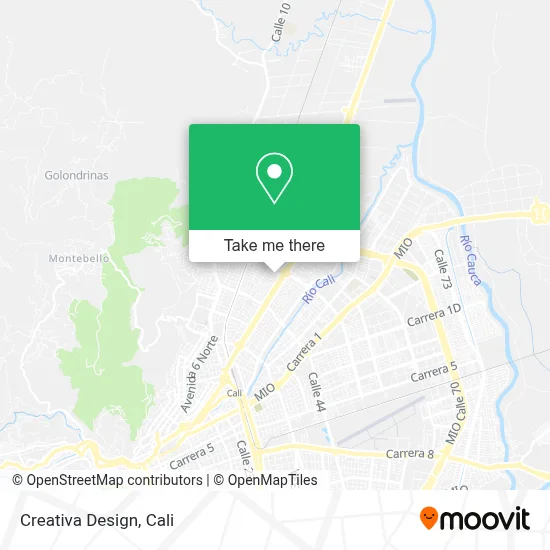 Creativa Design map