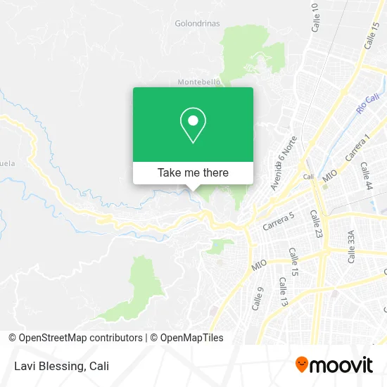 Lavi Blessing map