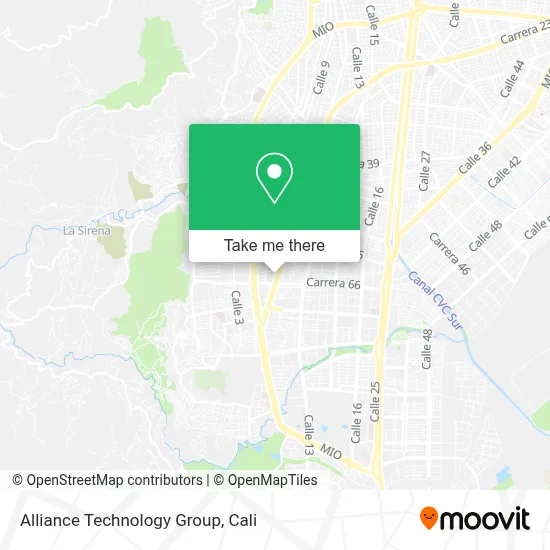 Alliance Technology Group map