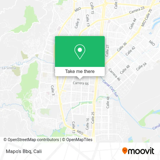Mapo's Bbq map
