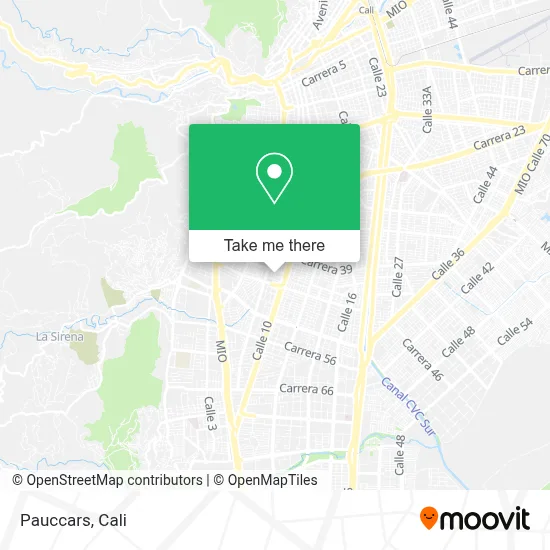 Pauccars map