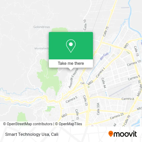 Smart Technology Usa map