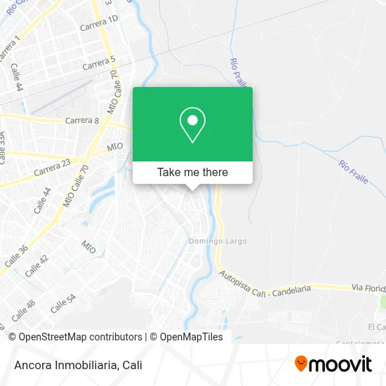 Ancora Inmobiliaria map