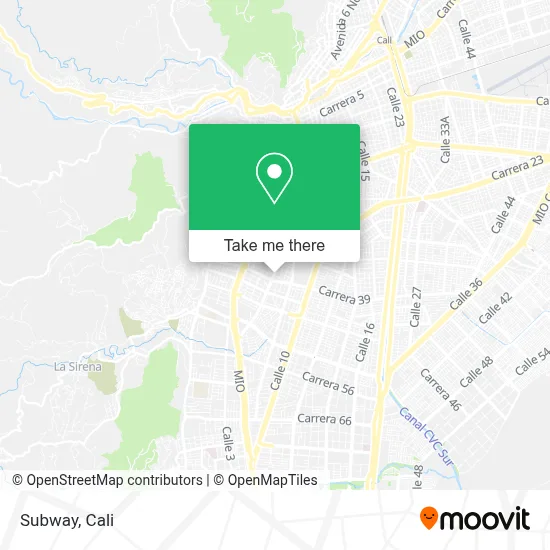 Subway map