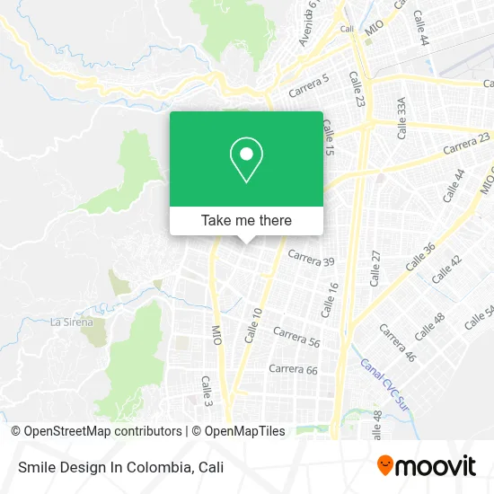 Smile Design In Colombia map