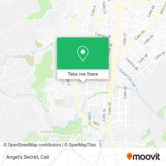 Angel's Secret map