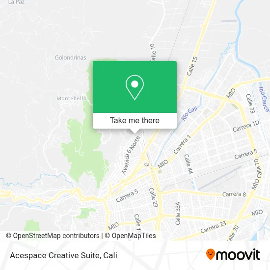 Acespace Creative Suite map