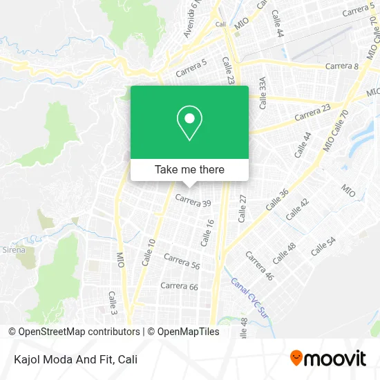 Kajol Moda And Fit map