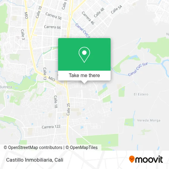 Castillo Inmobiliaria map