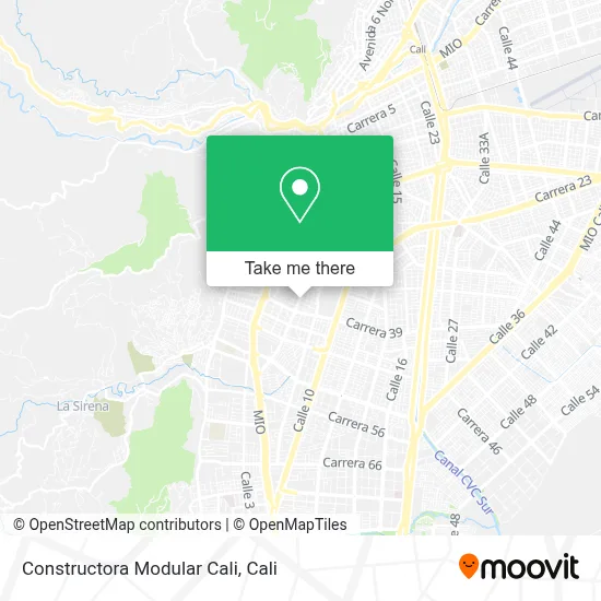 Constructora Modular Cali map