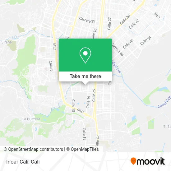 Inoar Cali map