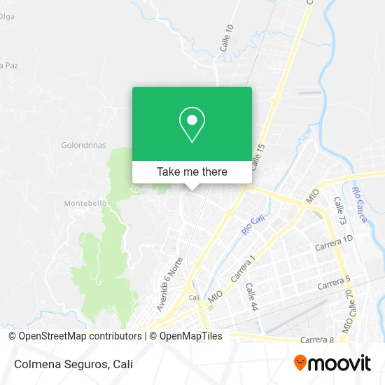 Colmena Seguros map