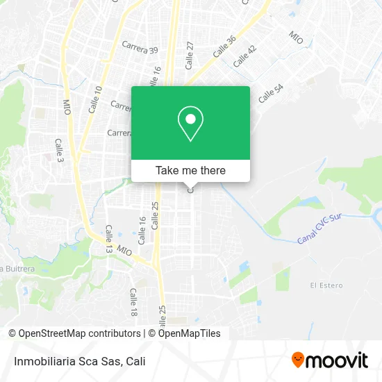 Inmobiliaria Sca Sas map