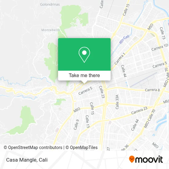 Casa Mangle map