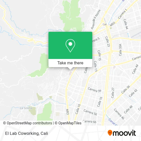 El Lab Coworking map