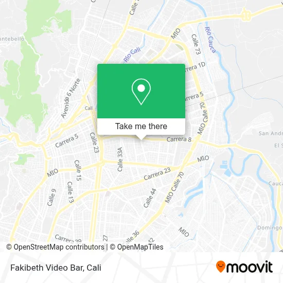 Fakibeth Video Bar map